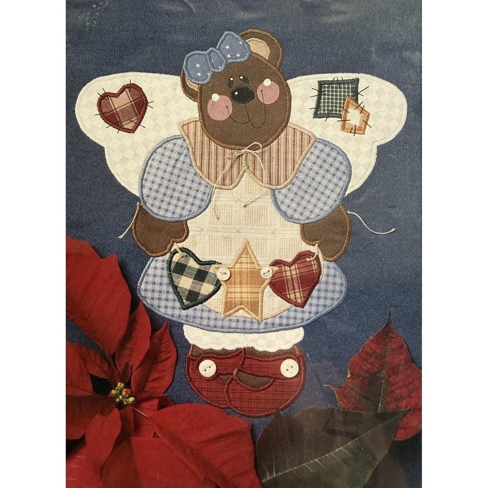 Just Be 'Cuz Angel Bear Appliqué Pattern Packet 10121‎